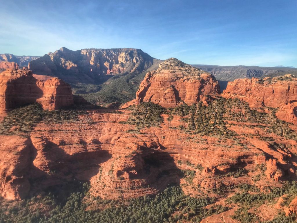 A Helicopter View in Sedona Arizona | Arizona Hiking - Inspire Travel Eat