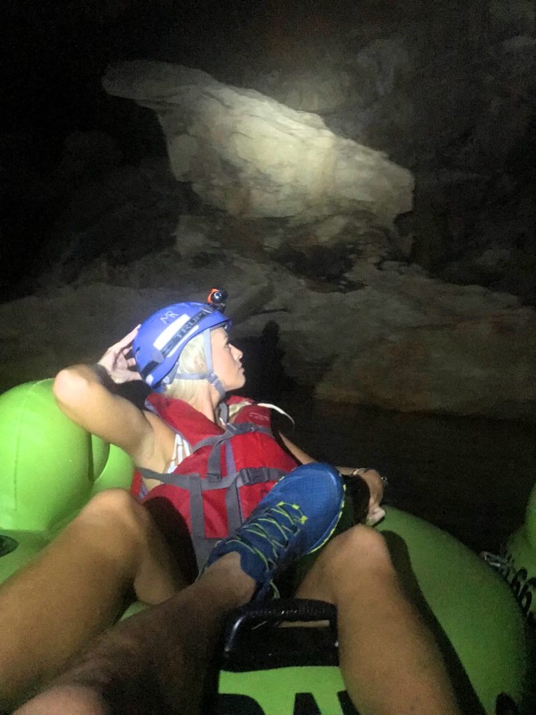 Tubing through the water caves in Belize | Best things to do in Belize - Inspire Travel Eat