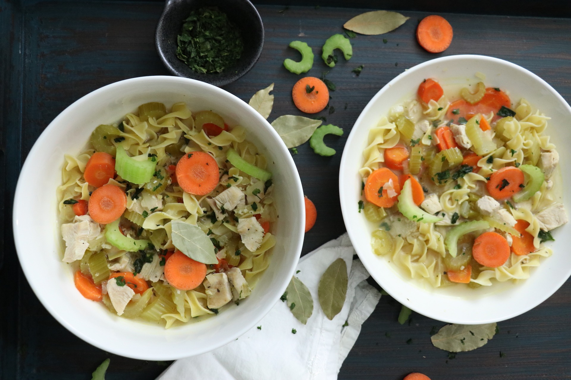 Homemade Chicken Noodle Soup Recipe | Best Healthy Recipe From Scratch