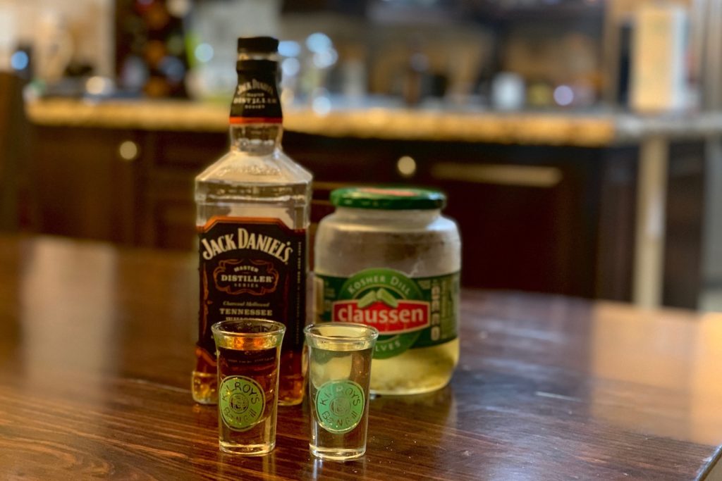 Pickleback Shot recipe