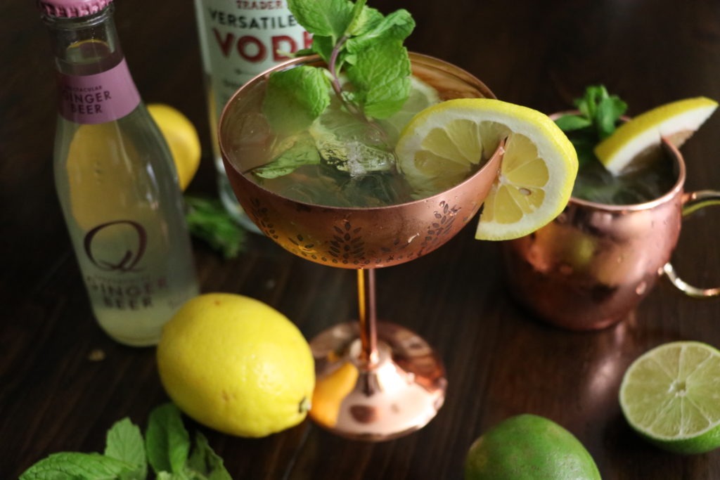 Healthy moscow mule recipe
