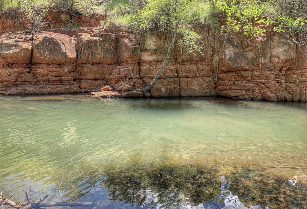 Hiking The Crack Hike at Wet Beaver Creek In Sedona, Arizona - Top things to do in Sedona - Inspire Travel Eat