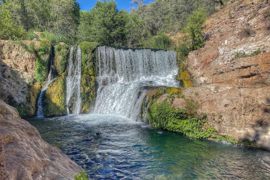 Waterfall Fossil Creek Cave