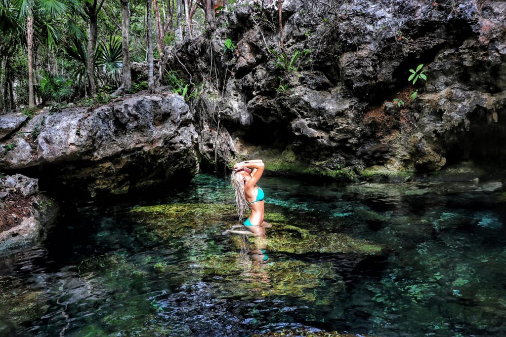 Cancun best things to do bucket list cenote jardin del eden