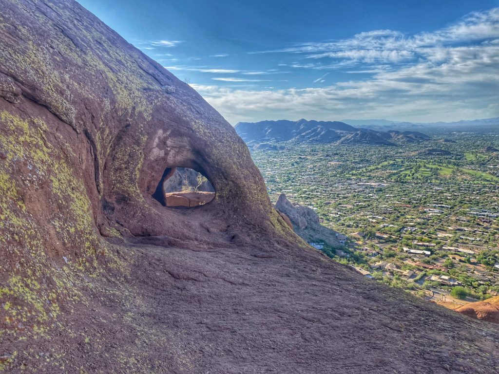 Camelback Mountain Best Hikes Phoenix cave