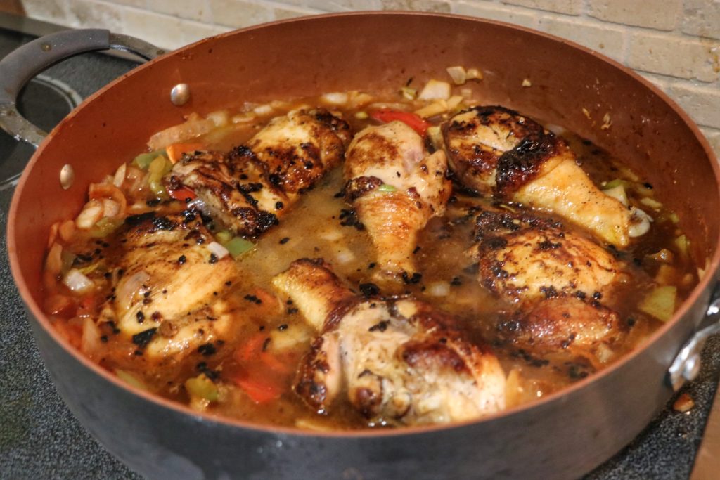 the cajun ninja chicken stew