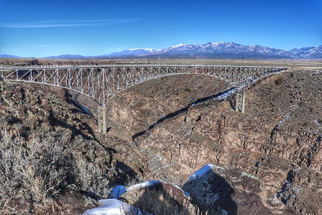 Taos Bucket List things to do Rio Grande Gorge