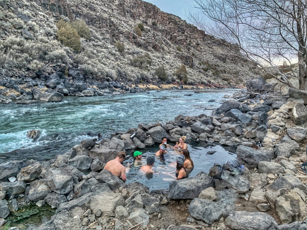 Taos Bucket List things to do natural hot springs