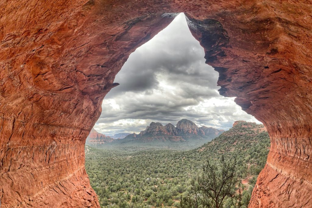 Hike To The Birthing Cave In Sedona, Arizona - Top things to do in Sedona - Inspire Travel Eat