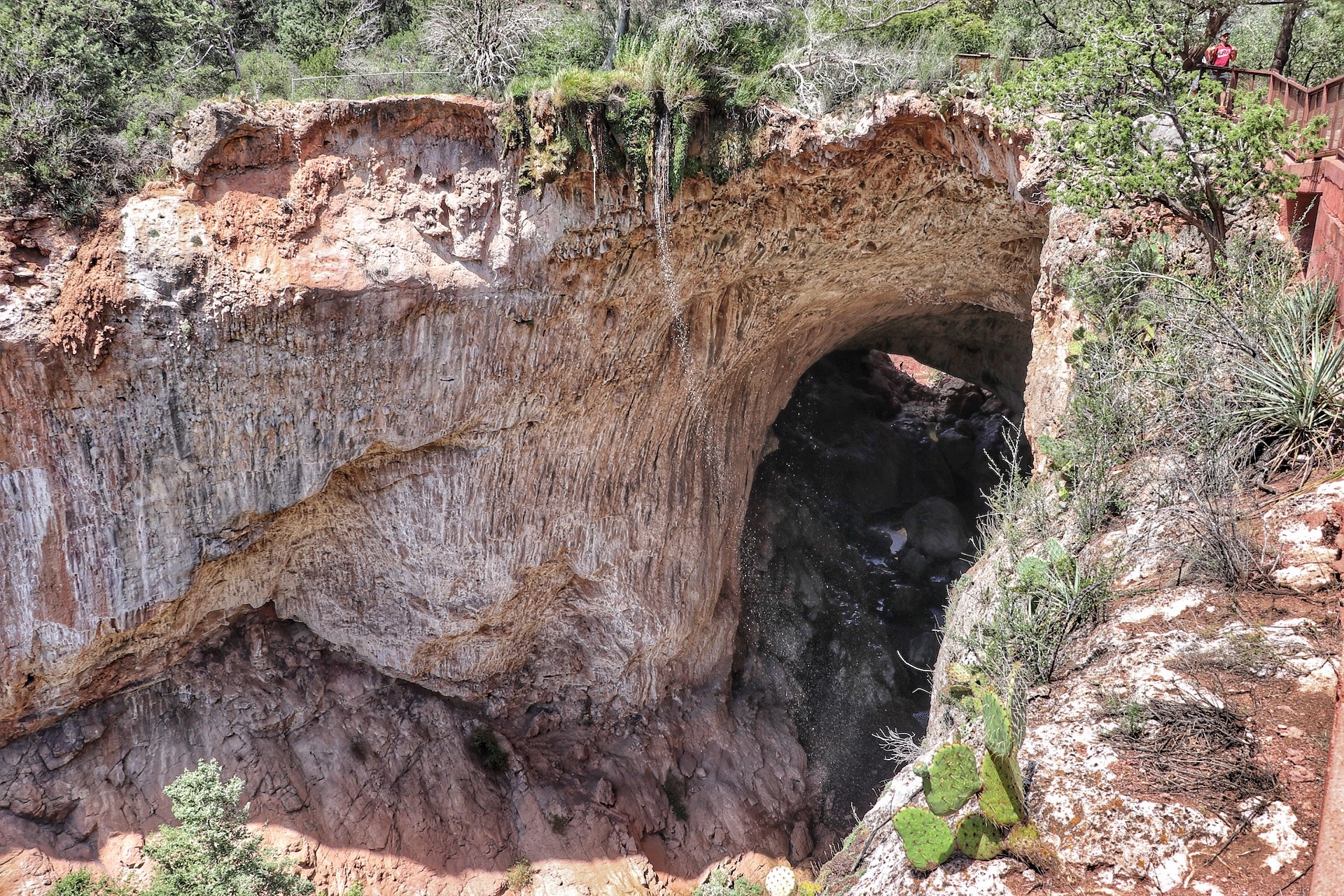 Tonto Natural Bridge State Park Waterfall Hiking Inspire • Travel • Eat
