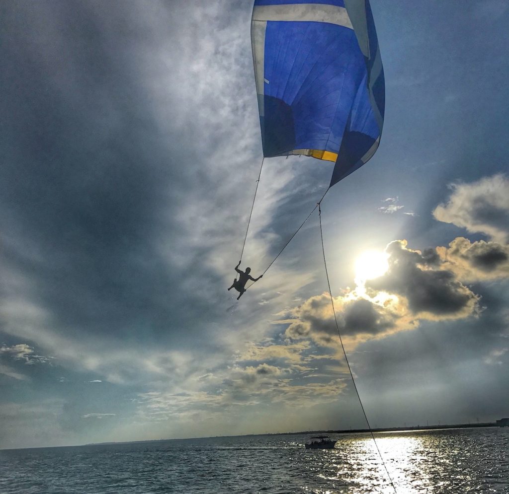 Cancun Spinnaker Catamaran Sail Ride