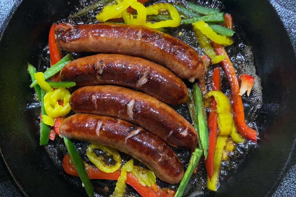 Making Beer Brats on the Stove (no grill!)