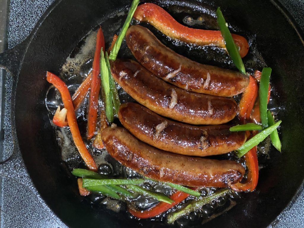 Pan Fried Bratwurst • The Kitchen Maus