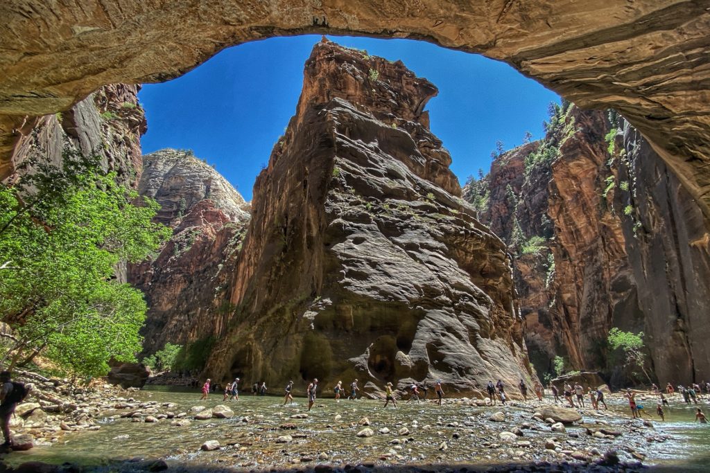 Best Hikes in Zion Riverwalk Trail The Narrows 3