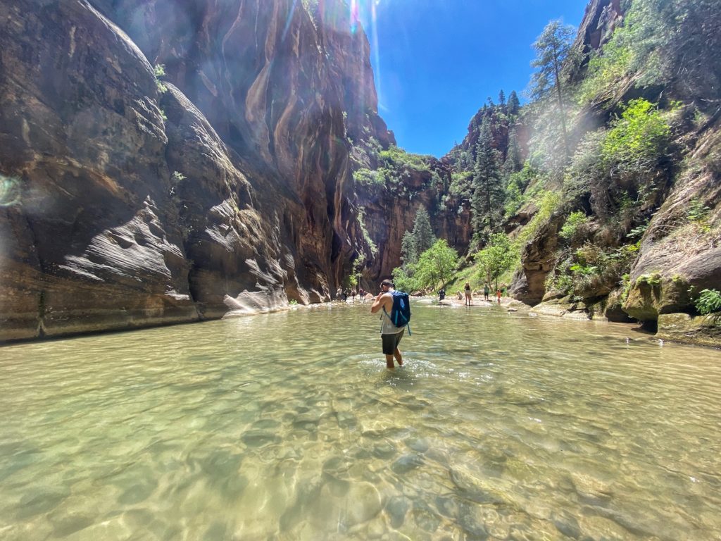 Best Hikes in Zion Riverwalk Trail The Narrows 3