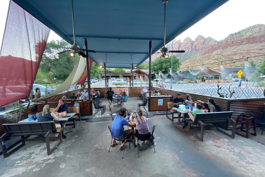 Best restaurant in zion