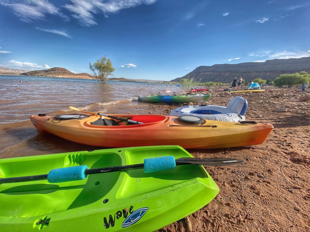 Bucket List Thing To Do In Zion National Park kayak lake