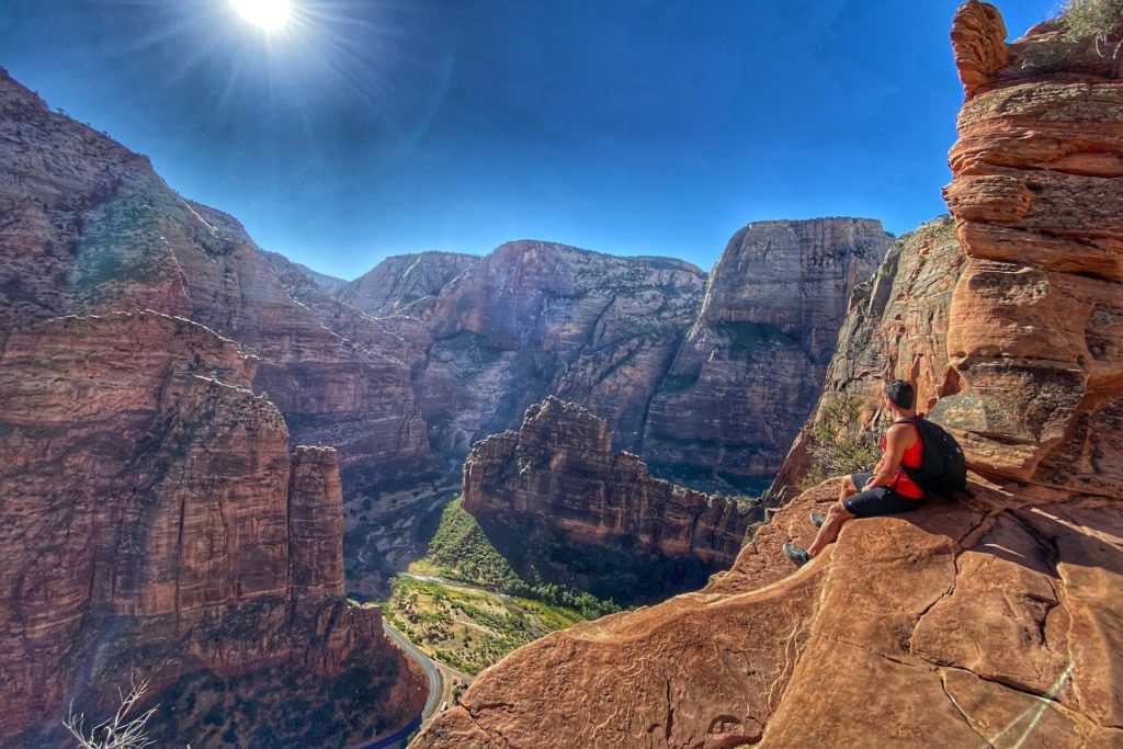 Zion Bucket List Angel's Landing Hike Trail Best Hike In Zion 16