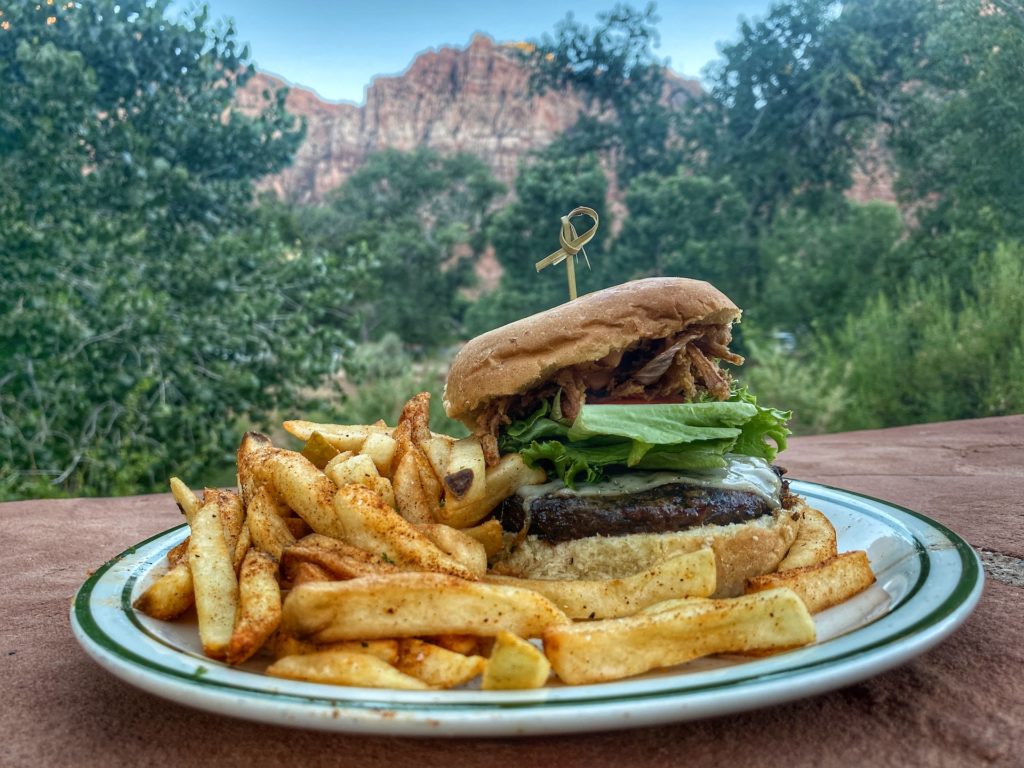 zion national park dining room