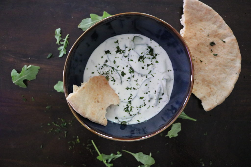 Easy Quick Simple Tzatziki recipe