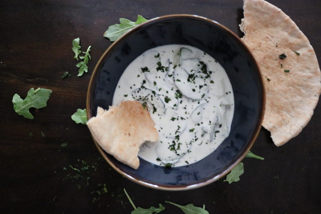 Easy Quick Simple Tzatziki recipe