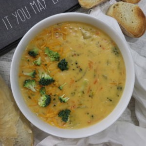 Best Easy Broccoli Cheddar Soup Like Panera Recipe