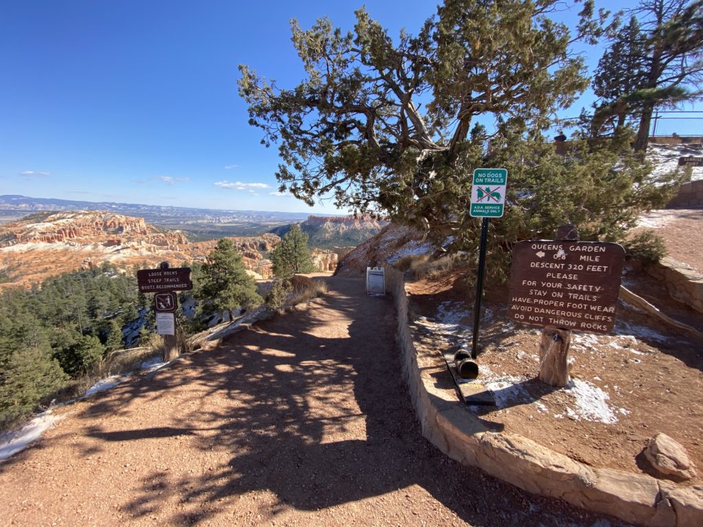 Queen's Garden Trail Hike Bryce Canyon