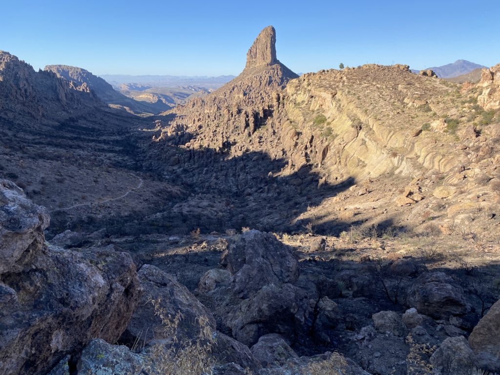 Peralta Trail to Fremont Saddle & Weavers Needle Hike Phoenix