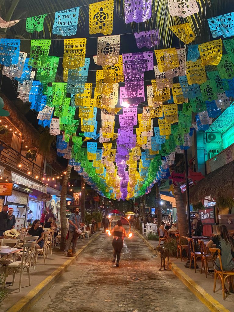 Sayulita best things to do flag street 2