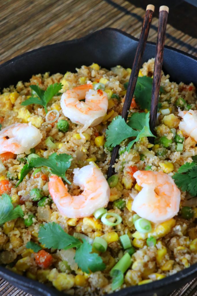 Easy cauliflower fried rice recipe