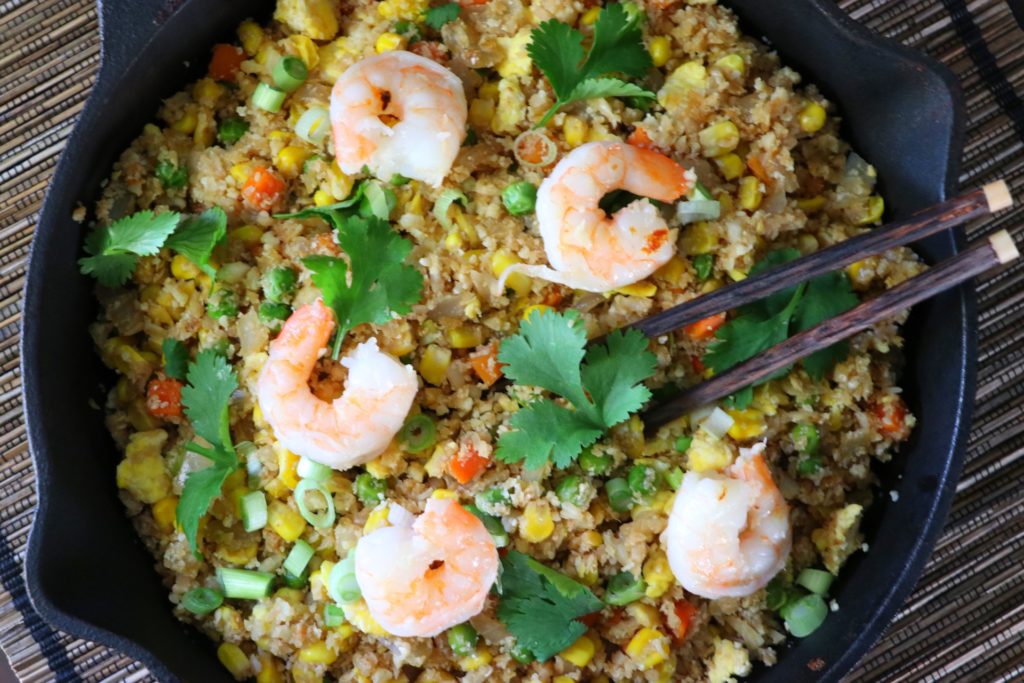 Easy cauliflower fried rice recipe