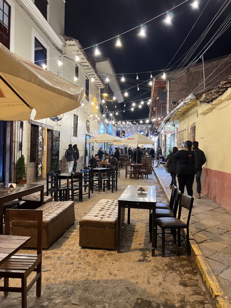Best Things To Do In Cusco Peru gringo alley