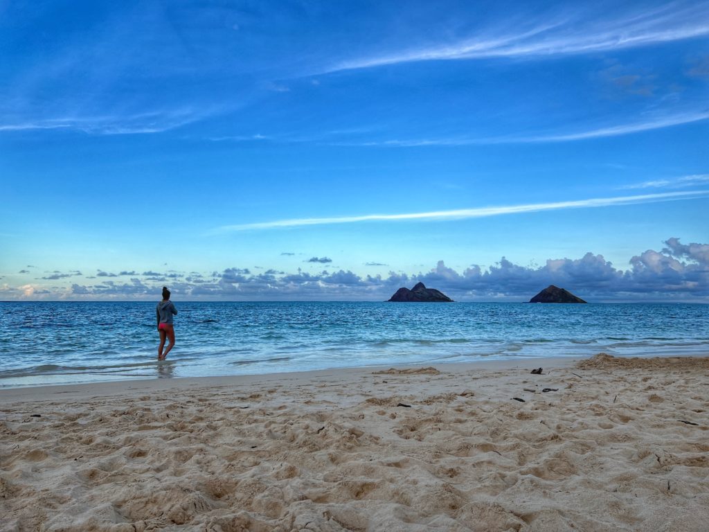 Lanikai beach oahu hawaii