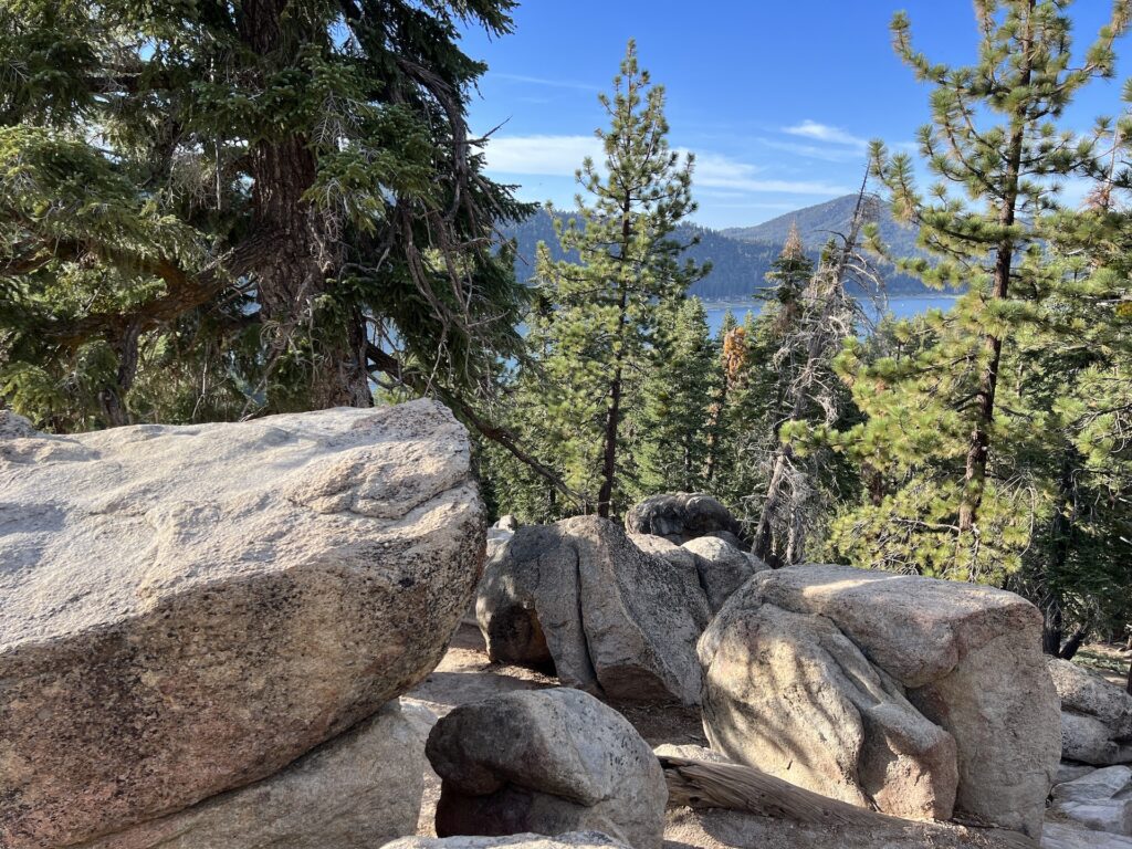 Amazing view from Castle Rock trail Big Bear Lake