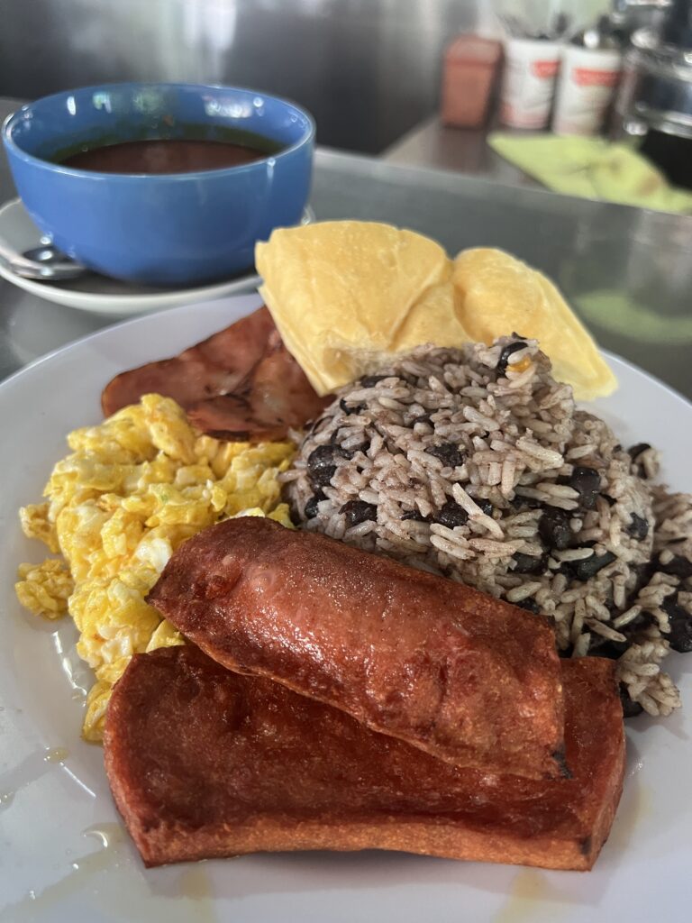 best local breakfast in la fortuna 